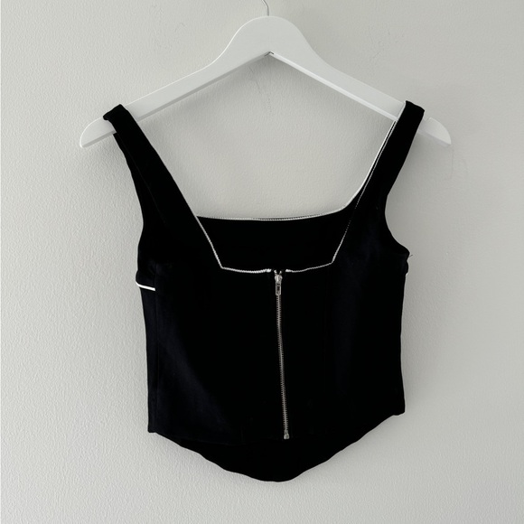 EDIKTED Black Sailor Corset M - Picture 6 of 6